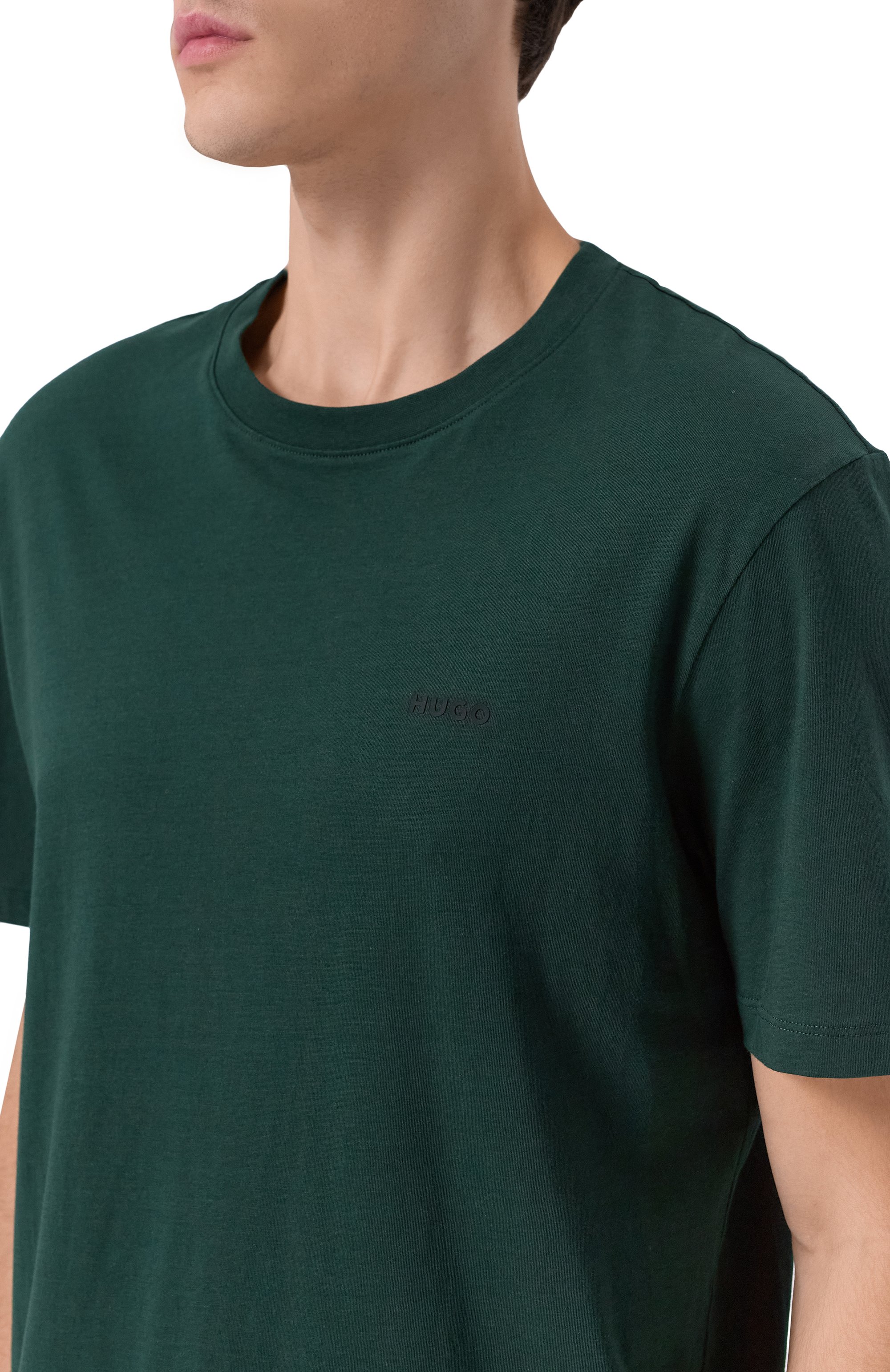 Хлопковая футболка HUGO, арт. 50466158, фото 5