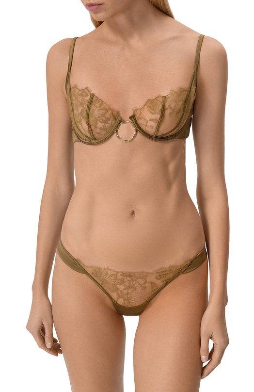 Шелковые трусы-танга LIVY 655542790 Бронзовый  655542790 Фото 2