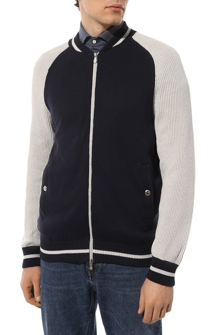 Хлопковый кардиган BRUNELLO CUCINELLI, арт. M28706201, фото 3