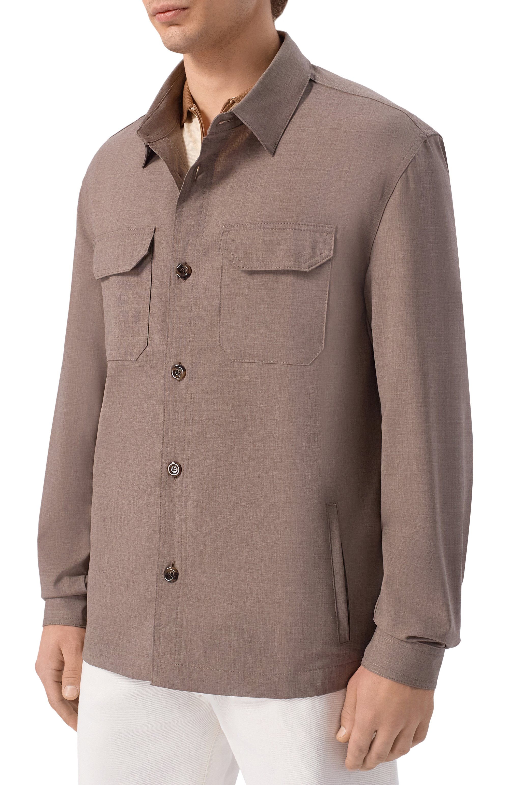 Шерстяная к уртка-рубашка RICHARD J. BROWN, арт. FRED/T830, фото 3