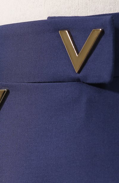Юбка из смеси шерсти и шелка VALENTINO, арт. RB3RA4E14FM, фото 5
