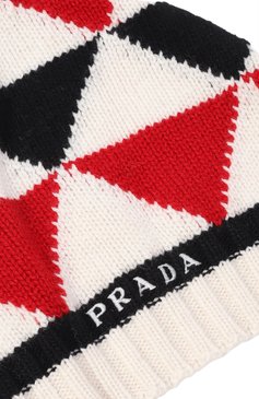 Кашемировая шапка PRADA, арт. 27459-10N4-F0N98, фото 3