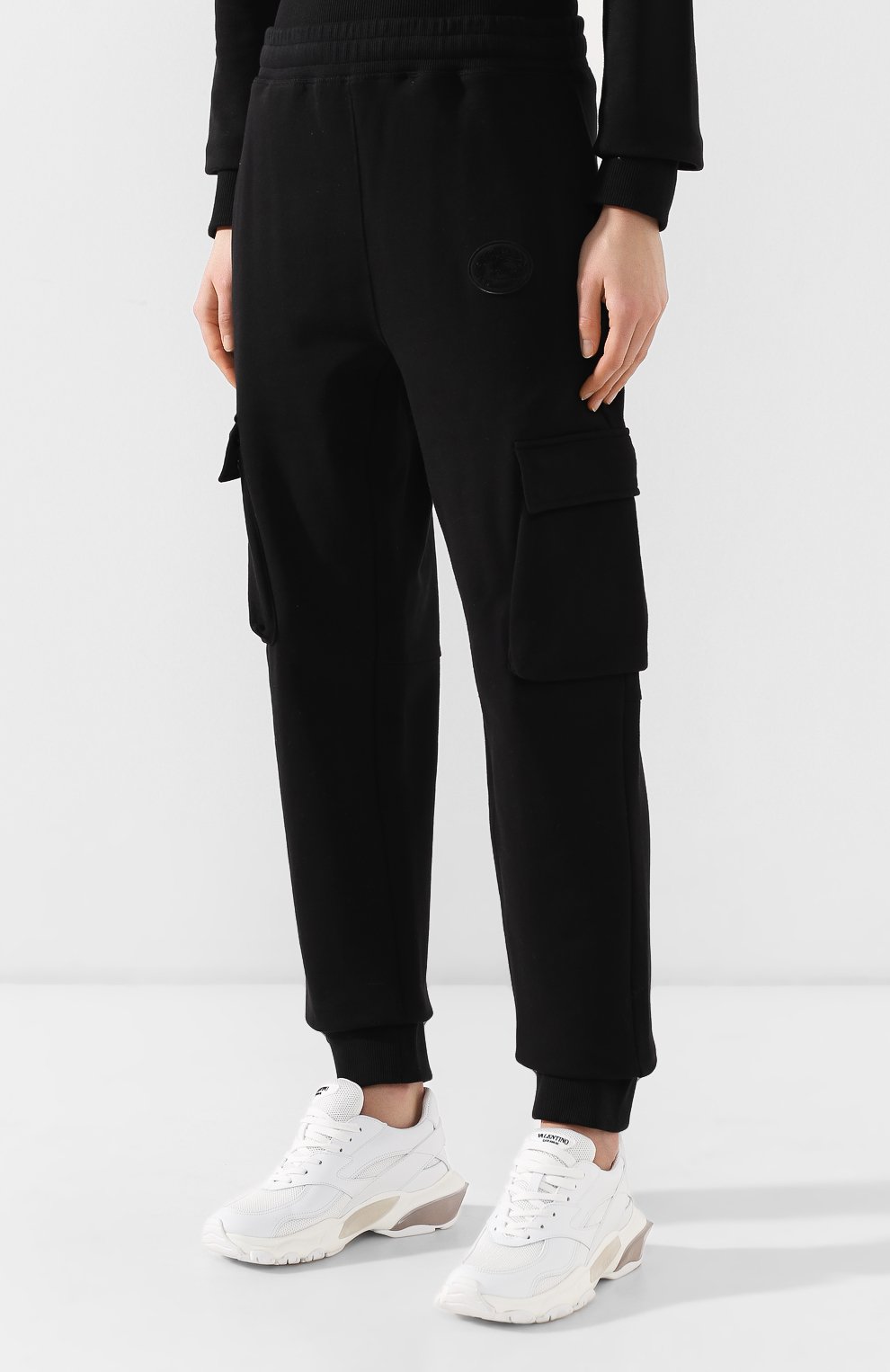 Хлопковые джоггеры BURBERRY, арт. 8007167, фото 3