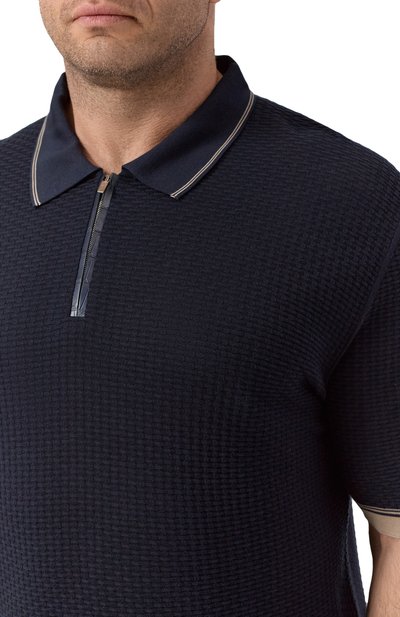 Шелковое поло ZILLI, арт. KZP002M0641VBSH00/62, фото 5