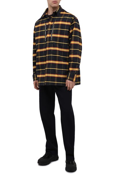 Хлопковая рубашка GIVENCHY, арт. BM60SA141D, фото 2