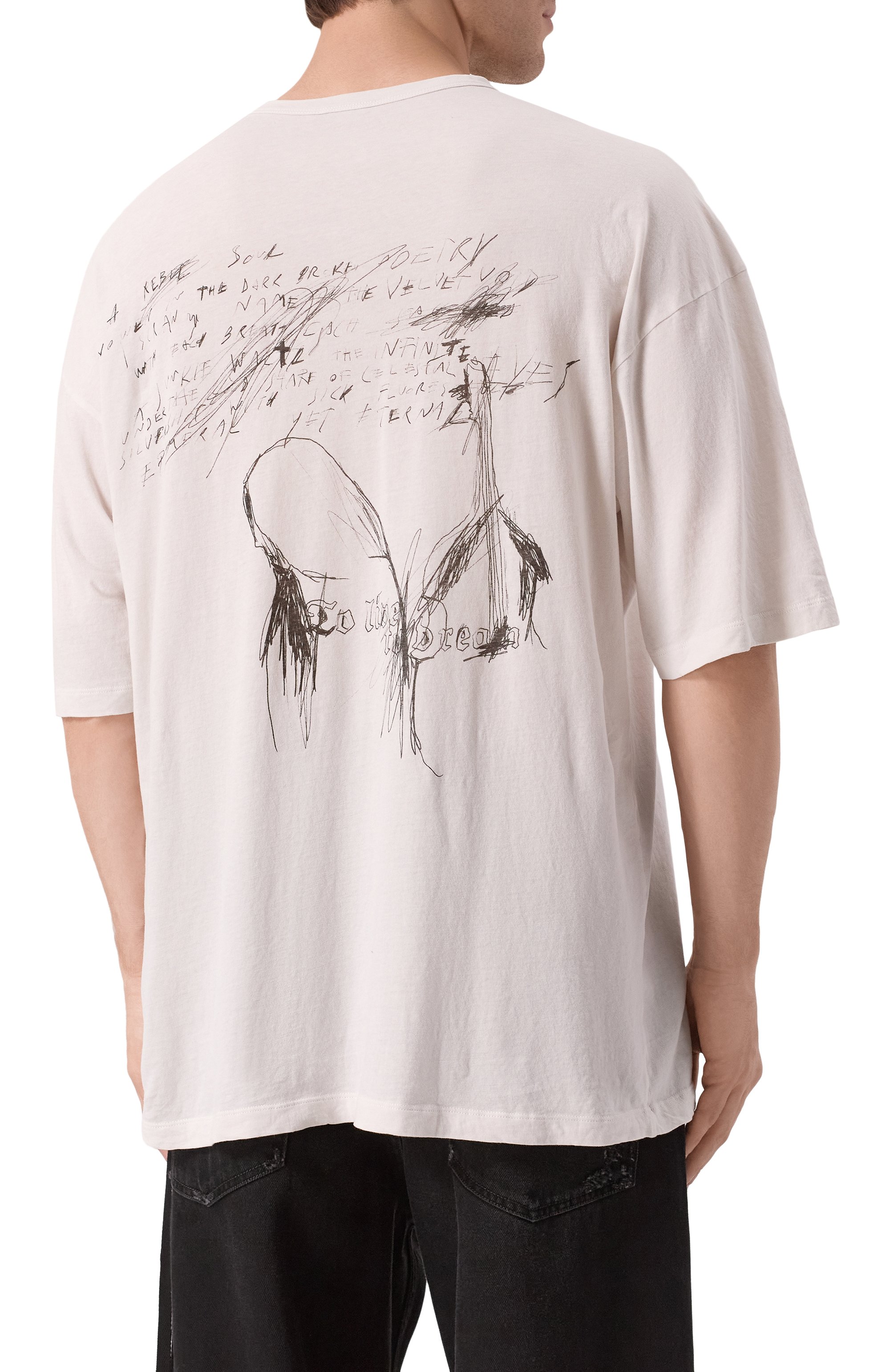 Хлопковая футболка ANN DEMEULEMEESTER, арт. B0012878/FA206, фото 4