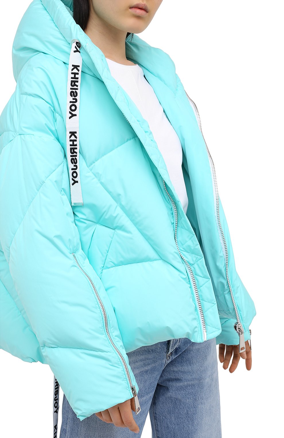 Пуховик с капюшоном KHRISJOY, арт. AFPW001/NY, фото 3