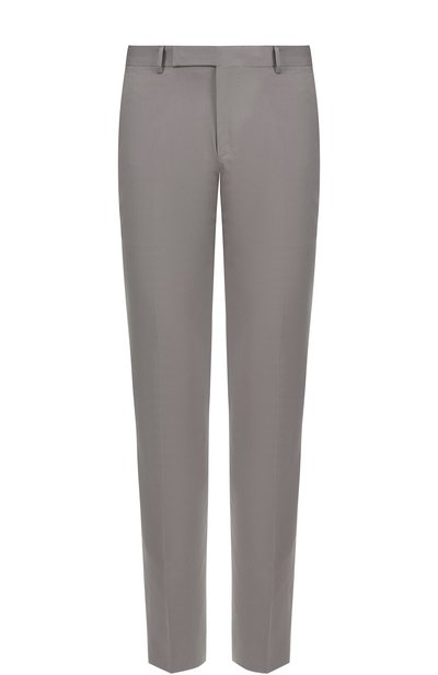 Брюки прямого кроя из смеси хлопка и кашемира ZEGNA, арт. 366F03/77FP12, фото 1