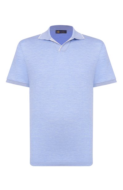 Мужская поло из шелка и хлопка PAUL&SHARK, арт. 26411237