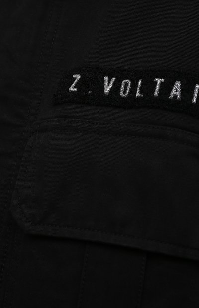 Хлопковая парка ZADIG AND VOLTAIRE, арт. WW0W00540, фото 5