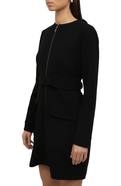 Шерстяное платье JM STUDIO черного цвета по цене 23980 руб., арт. FW212224, фото 3 Шерстяное платье JM STUDIO, арт. FW212224, фото 3