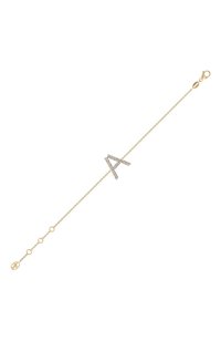 Браслет MERCURY бесцветного цвета по цене 220000 руб., арт. MB/LETTER/YG/A, фото 2 Браслет MERCURY, арт. MB/LETTER/YG/A, фото 2