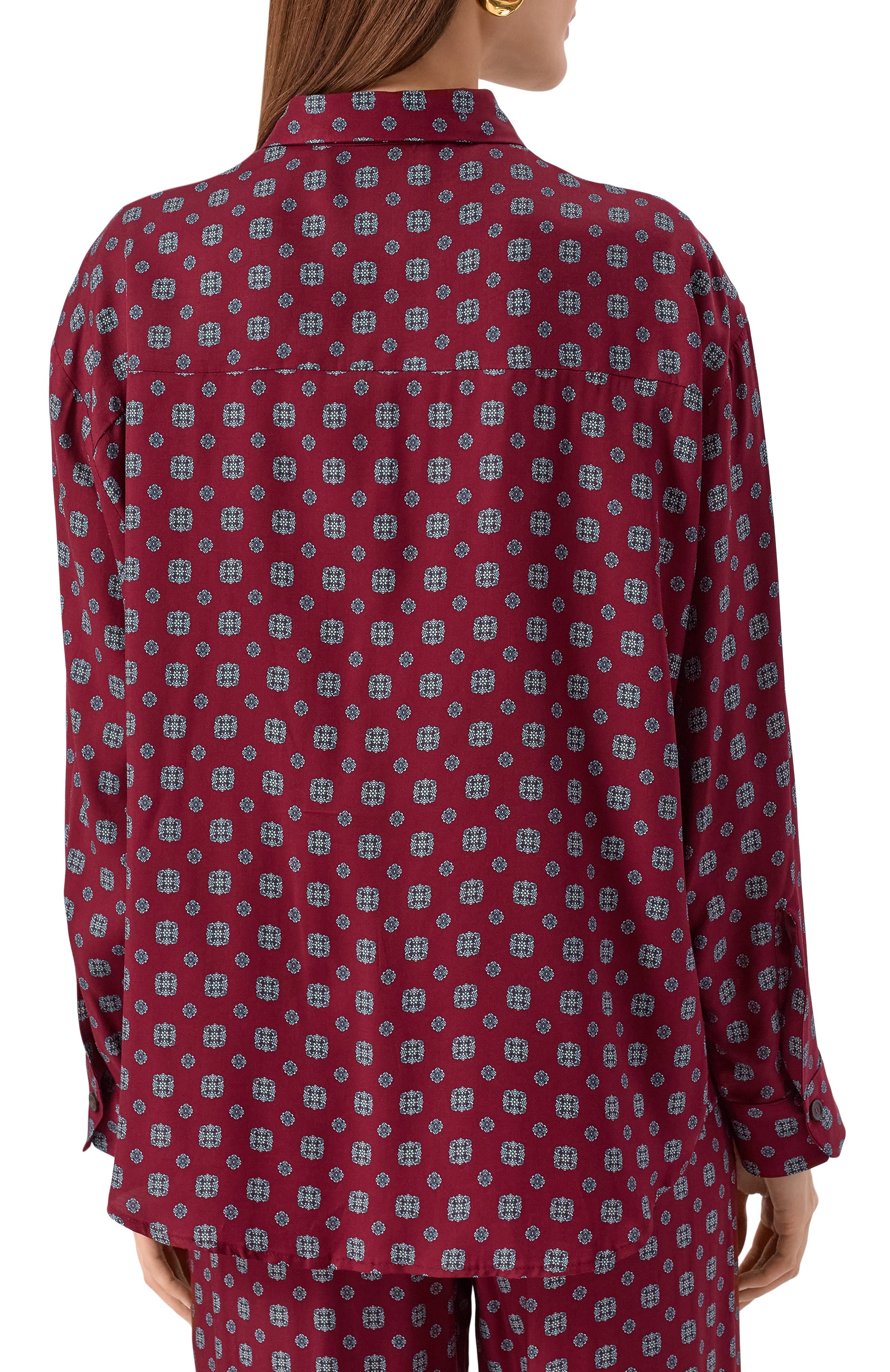 Рубашка из вискозы ERIKA CAVALLINI, арт. P5WT01, фото 4