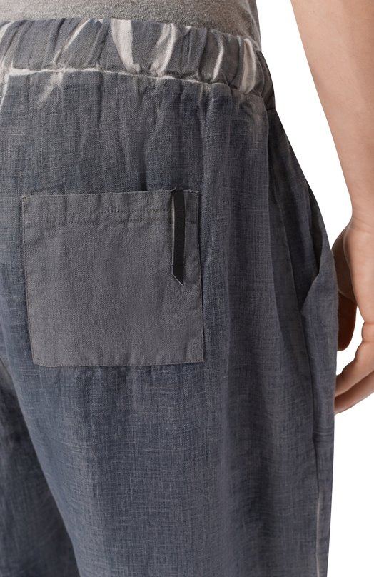 Льняные брюки Never Enough 2B5M272-446/MPA058 SH 0 Серый  2B5M272-446/MPA058 SH 0 Фото 5