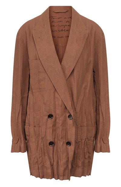 Льняной жакет ACNE STUDIOS, арт. AH0077/W, фото 1