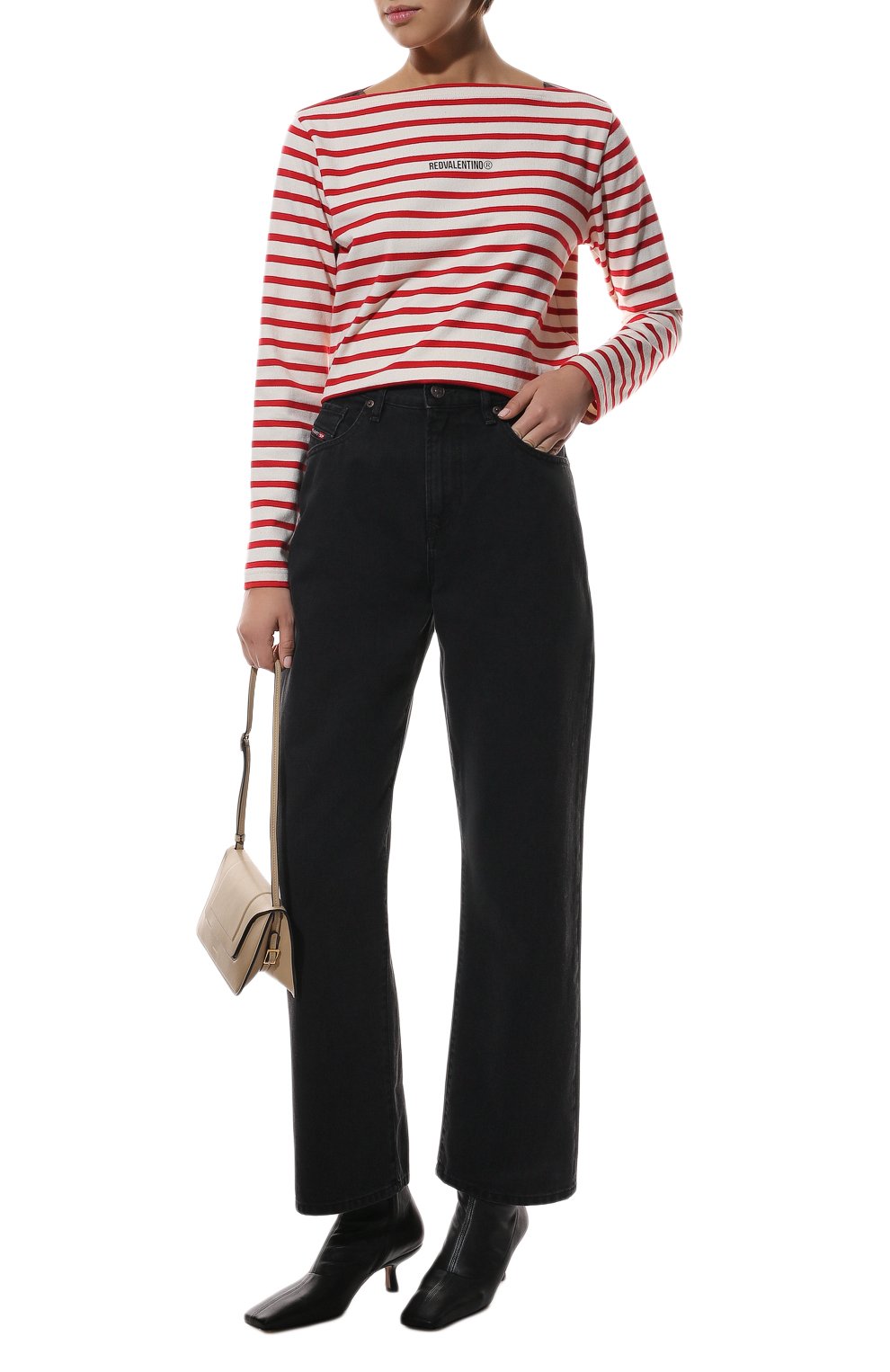 Хлопковый пуловер REDVALENTINO, арт. XR3MG12S/6DC, фото 2