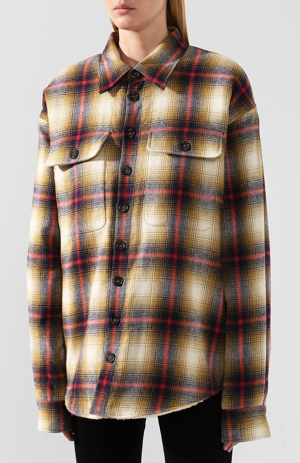 Хлопковая рубашка DSQUARED2, арт. S72DL0620/S52230, фото 3