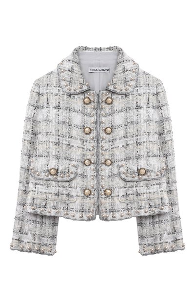 Твидовый жакет DOLCE & GABBANA, арт. L52E16/FQ0AD/2-6, фото 1