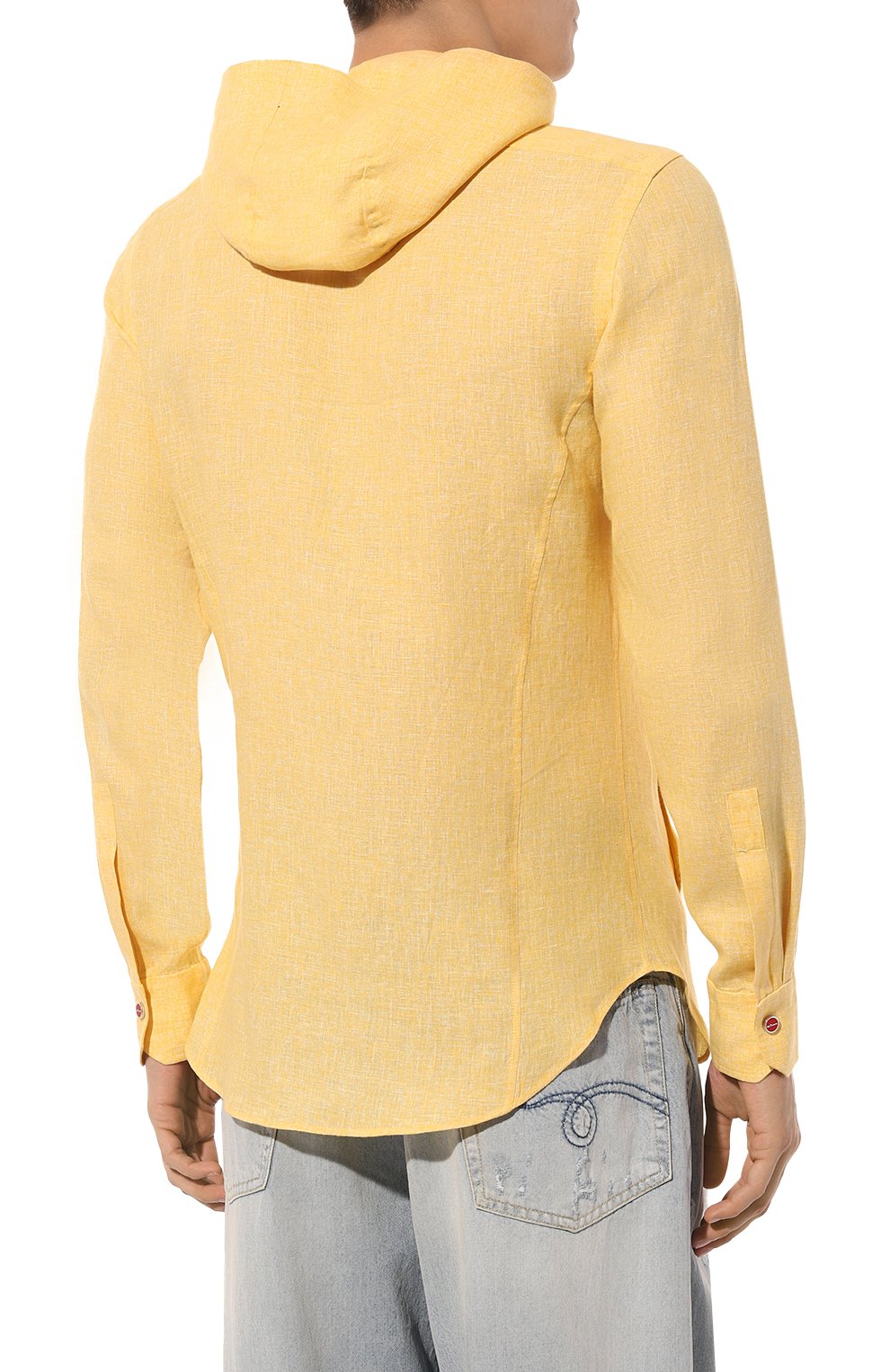 Льняная рубашка KITON, арт. UMCMARH07685, фото 4