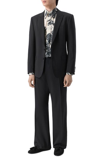 Мужские замшевые лоферы DOLCE & GABBANA, арт. A50734/AT441