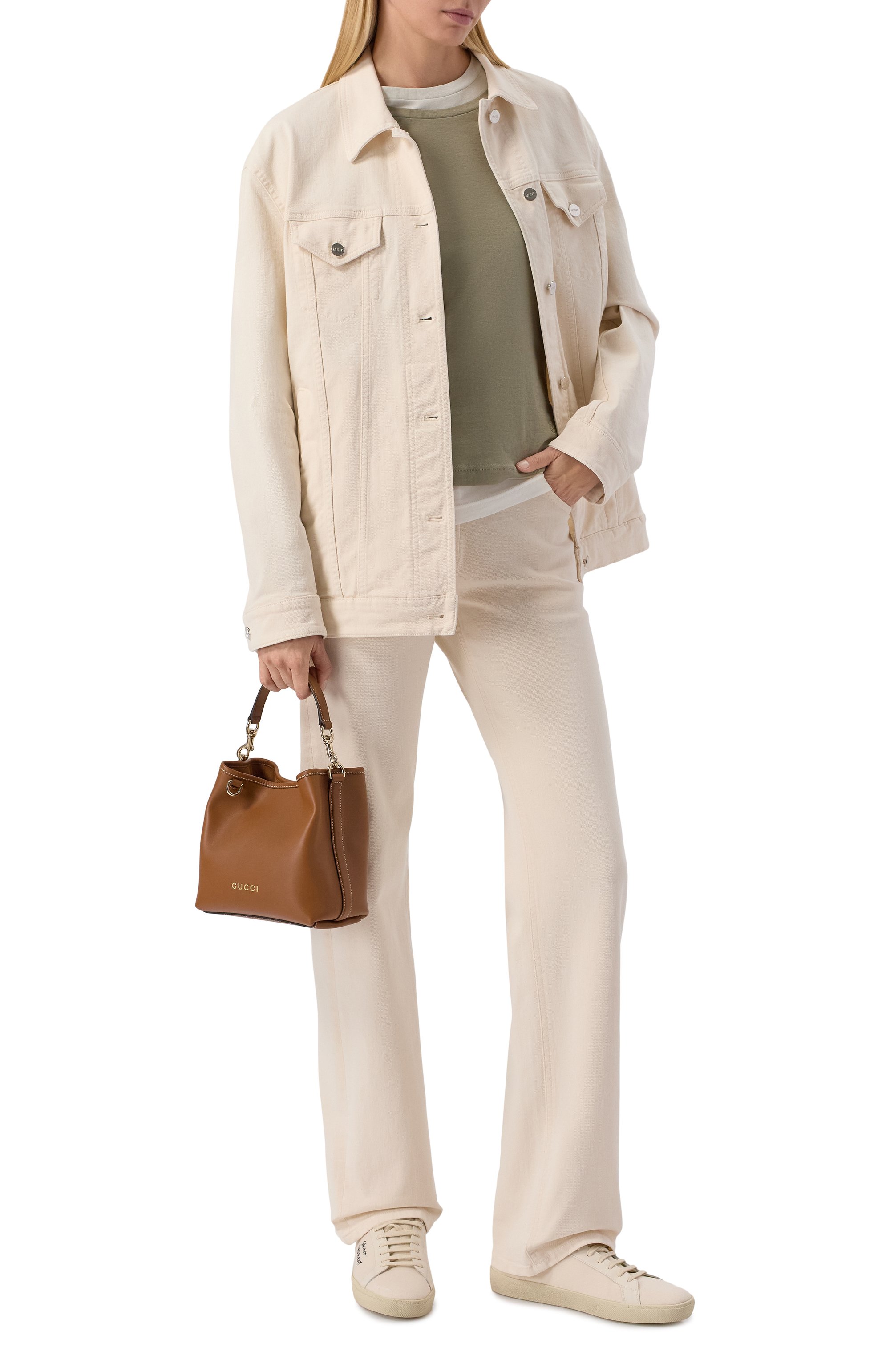 Сумка gg emblem GUCCI, арт. 815118/AAEC2, фото 7