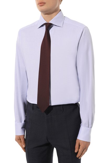 Хлопковая сорочка ZEGNA, арт. 601036A6/9MS0BA, фото 3