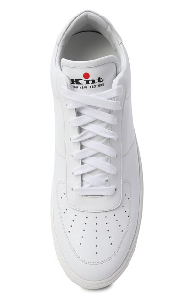 Кожаные кеды KITON, арт. USSK060N01369, фото 5