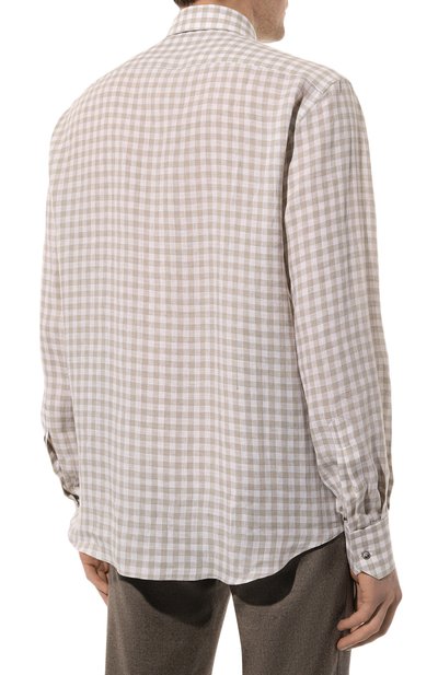 Льняная рубашка STEFANO RICCI, арт. MC002246/L2512, фото 4