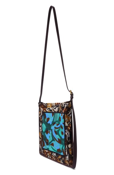 Сумка DRIES VAN NOTEN разноцветного цвета по цене 79550 руб., арт. 131516/4179, фото 4 Сумка DRIES VAN NOTEN, арт. 131516/4179, фото 4
