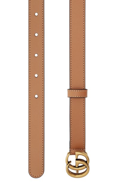 Кожаный ремень GUCCI темно-бежевого цвета по цене 44350 руб., арт. 409417/AP00T, фото 2 Кожаный ремень GUCCI, арт. 409417/AP00T, фото 2