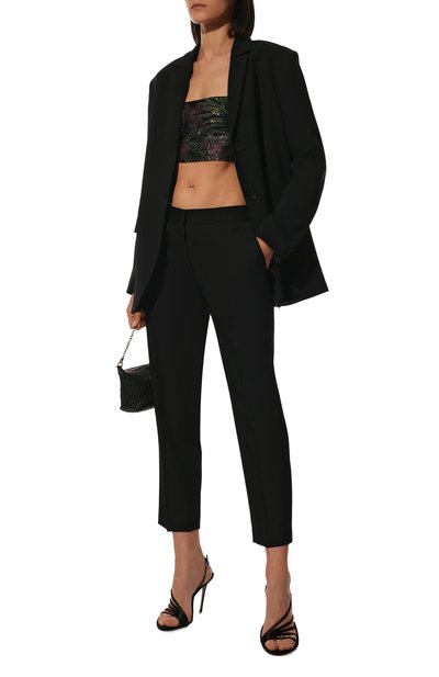 Бра-топ с отделкой стразами GIUSEPPE DI MORABITO, арт. SS22142T0-147FL, фото 2