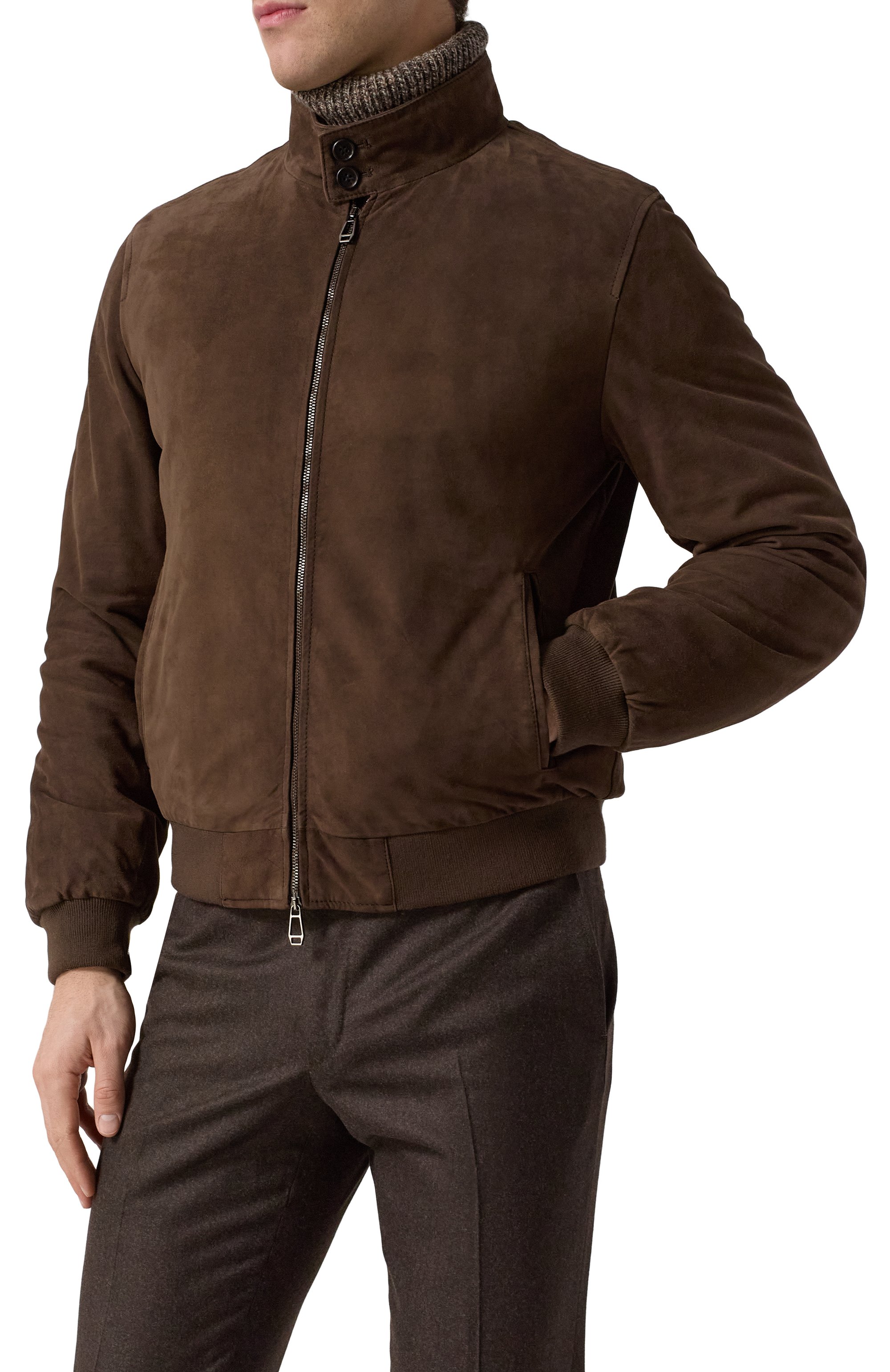 Замшевый бомбер MVST, арт. CLAUDE/MC/00457WR, фото 3