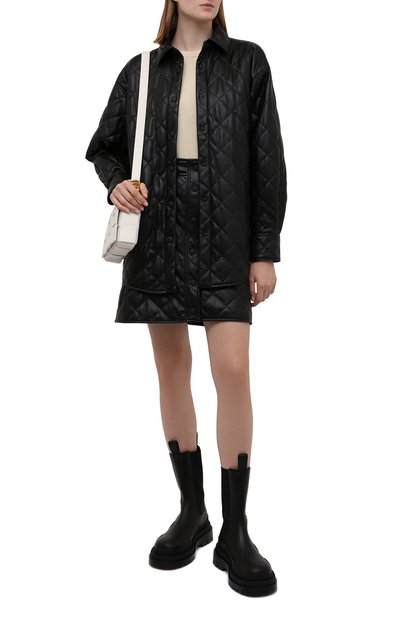 Куртка из экокожи MSGM, арт. 3141MDH13 217616, фото 2