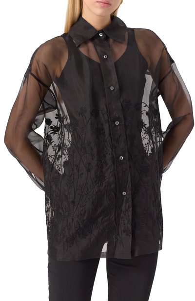 Шелковая блузка P.A.R.O.S.H., арт. D381231, фото 3