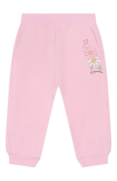 Хлопковые джоггеры MONNALISA, арт. 39E406