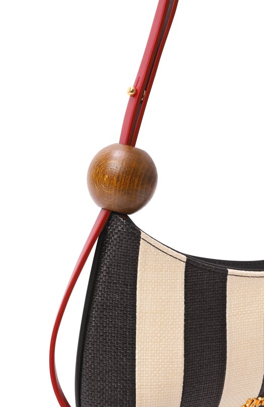 Сумка Le Bisou Perle Jacquemus 26EBAW00057/AE00076 Чёрно-белый  26EBAW00057/AE00076 Фото 6