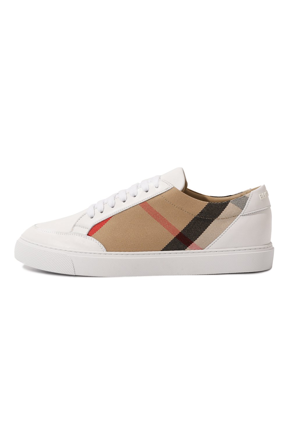 Комбинированные кеды BURBERRY, арт. 8056712, фото 4