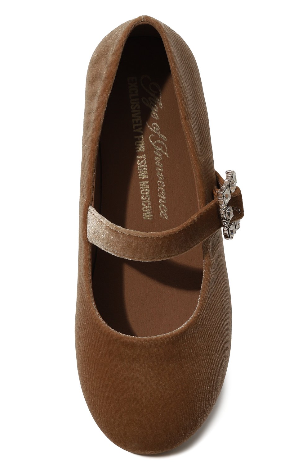 Бархатные балетки AGE OF INNOCENCE, арт. 000457/AMANDA/34, фото 4