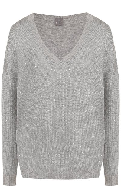 Кашемировый пуловер с v-образным вырезом FTC, арт. 700-0100, фото 1