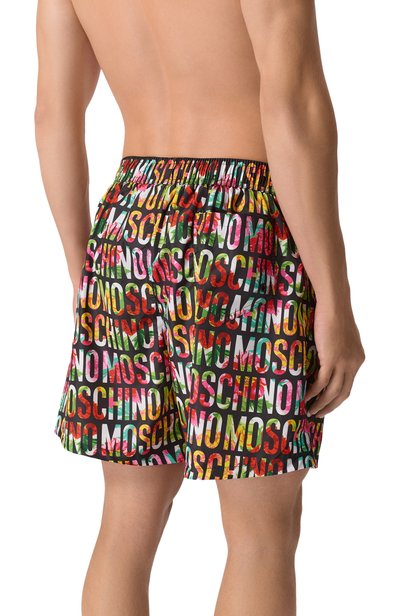 Плавки-шорты MOSCHINO черного цвета по цене 24300 руб., арт. A4235/9413, фото 3 Плавки-шорты MOSCHINO, арт. A4235/9413, фото 3