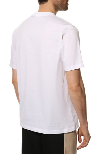 Хлопковая футболка BURBERRY, арт. 8050166, фото 4