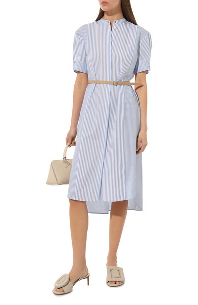 Хлопковое платье BOSS, арт. 50487973, фото 2