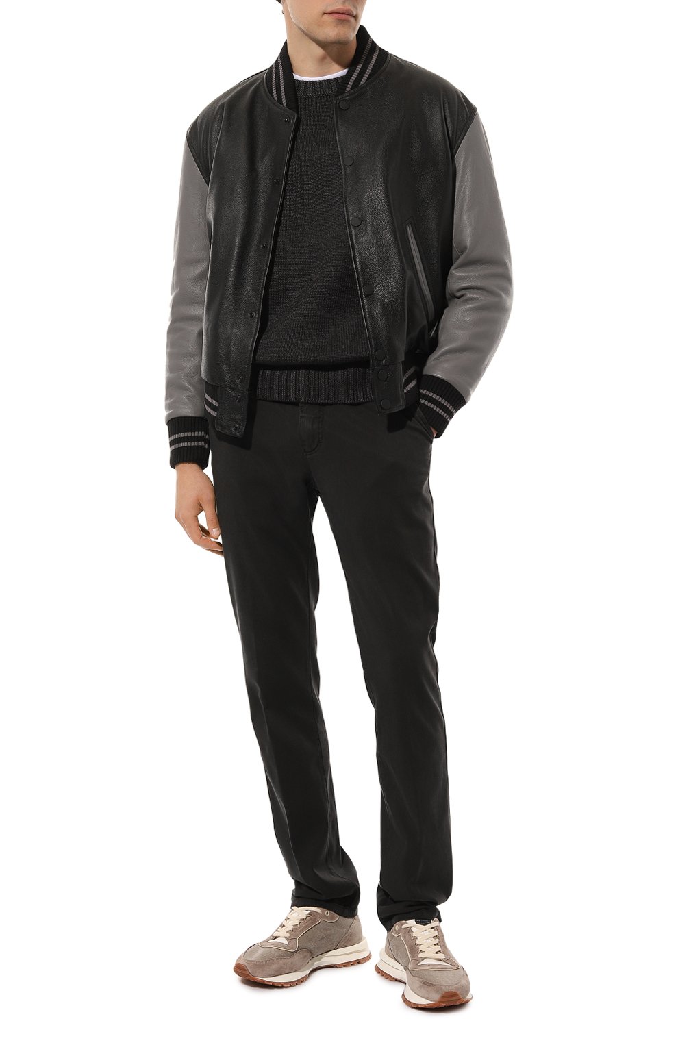 Кожаный бомбер DONDUP, арт. UJ893/PL0486U XXX, фото 2