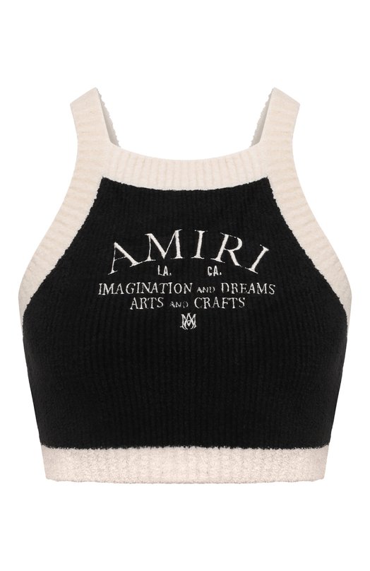 Хлопковый топ Amiri AWKNTT1006 Чёрный AWKNTT1006