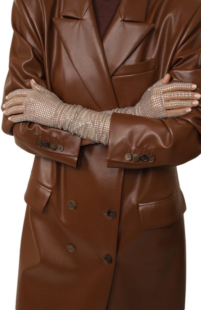 Перчатки-митенки GUCCI, арт. 671535 3SC92, фото 2