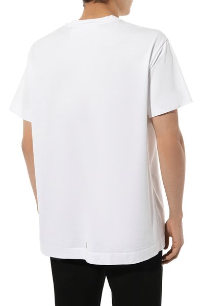 Хлопковая футболка GIVENCHY, арт. BM716N3YAC, фото 4