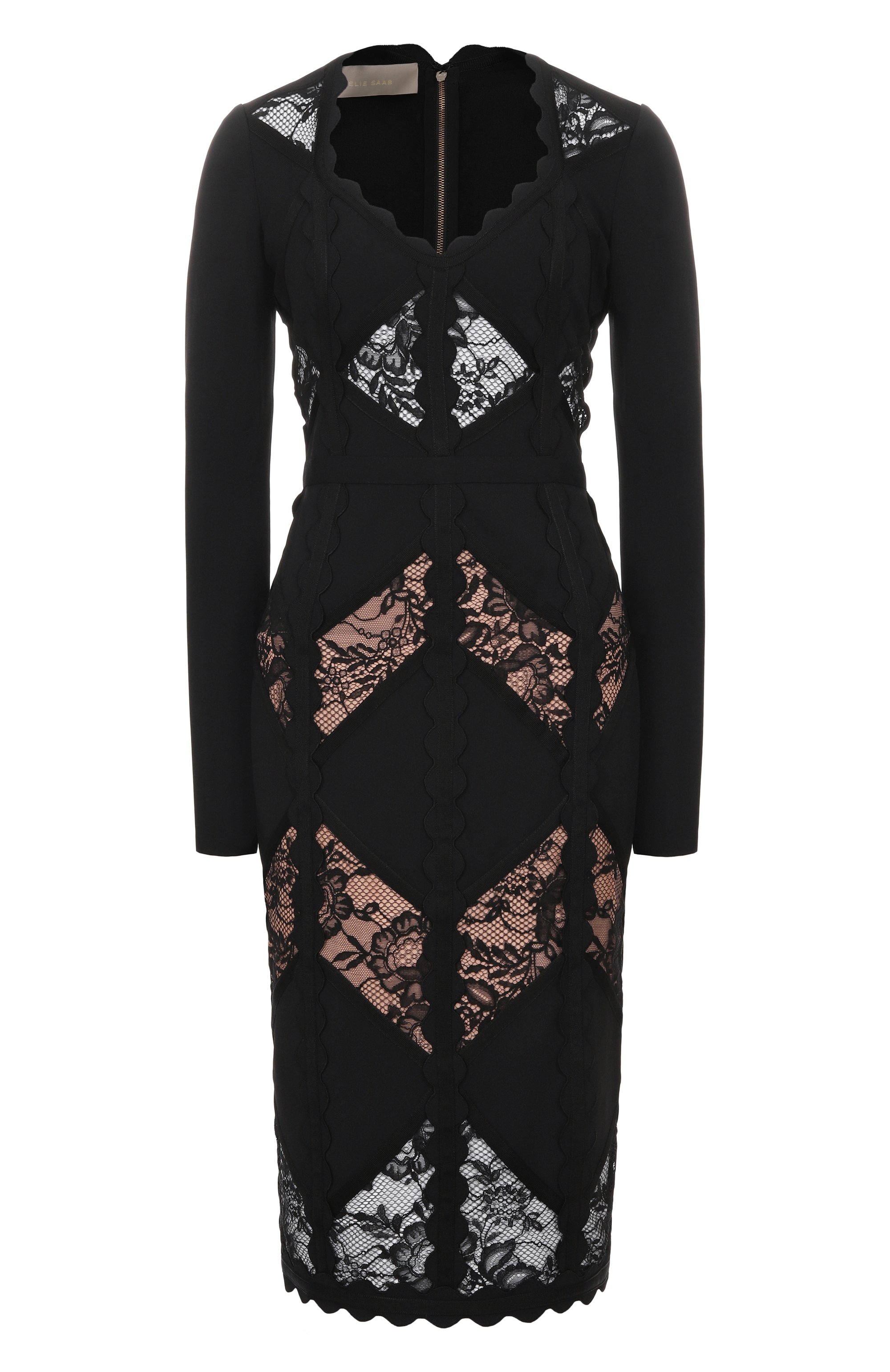 Платье из вискозы ELIE SAAB, арт. D0903NF25/KVL02, фото 1