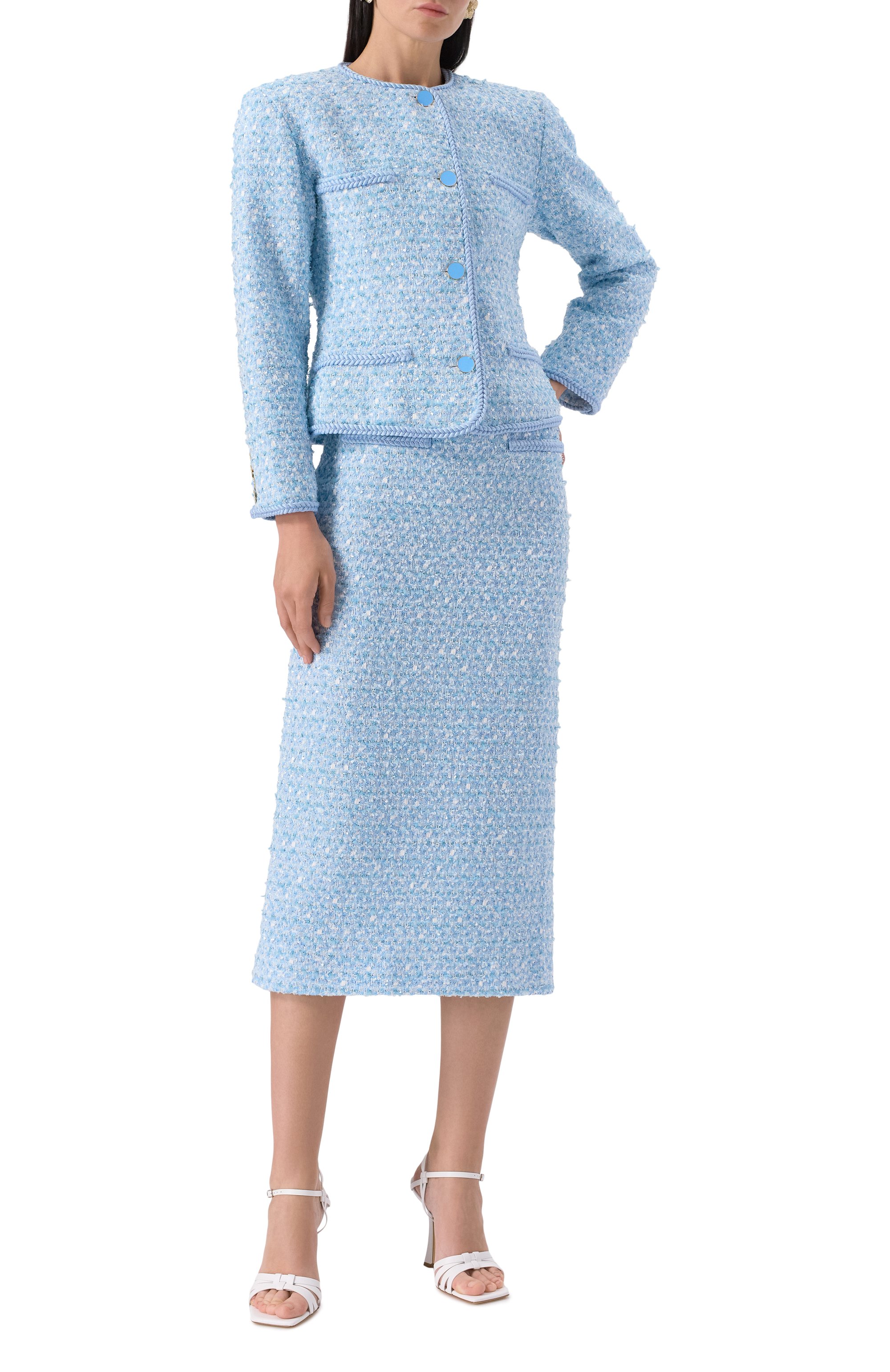 Твидовый жакет ROWEN ROSE, арт. JCK_RR402, фото 2