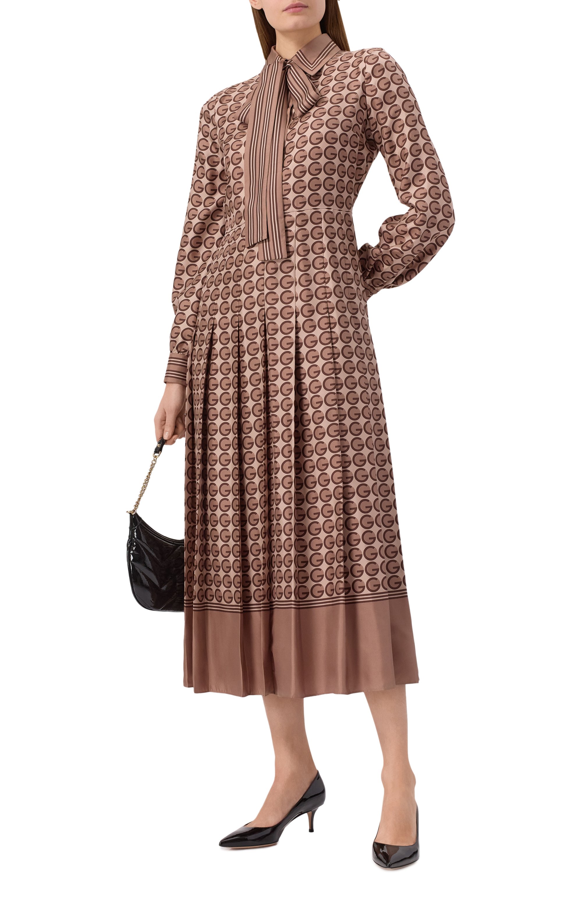 Шелковое платье GUCCI, арт. 715616/ZAKVJ, фото 2