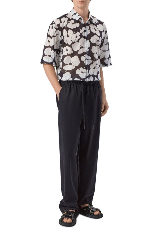 Кожаные сандалии Moschino MB16013G00/GB0 Чёрный  MB16013G00/GB0 Фото 2